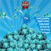 Gourmet Blue Raspberry Flavored Popcorn by It's Delish, 1 lb Bulk Bag | Air Popped Pop Corn Snack - Fruity Blue Themed Candy Confetti | Birthday Party, Events  Gluten Free, Vegan, Kosher view 2