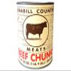 2 Set Grabill Country Meats Canned Beef Chunks, Favorite Amish Food, 25 Oz. (Pack of 3), 6 view 1