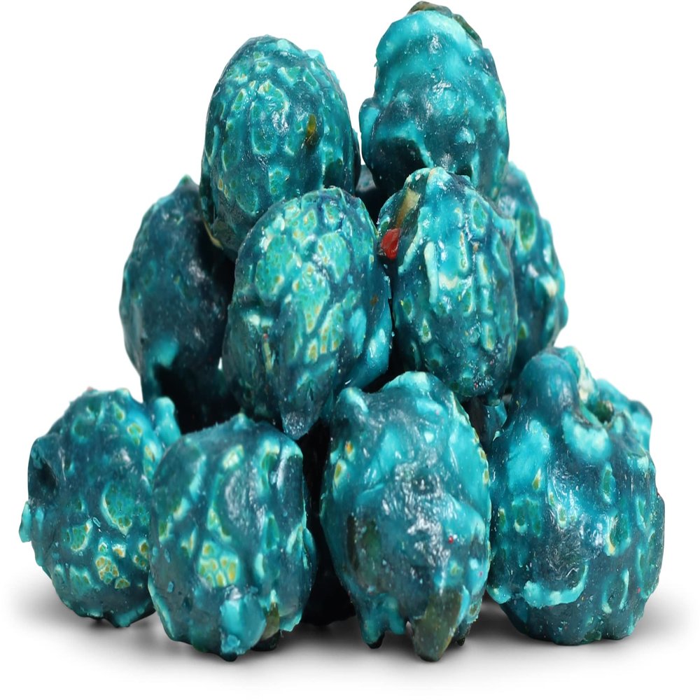 Gourmet Blue Raspberry Flavored Popcorn by It's Delish, 8 Oz Bulk Bag | Air Popped Pop Corn Snack - Fruity Blue Themed Candy Confetti | Birthday Party, Events  Gluten Free, Vegan, Kosher