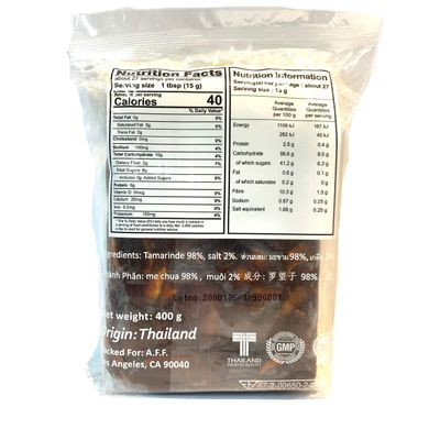 4 Set- Happy Panda Seedless Tamarind Paste 14 Ounce Package (Imli | Me Chua | Tamarindo)
