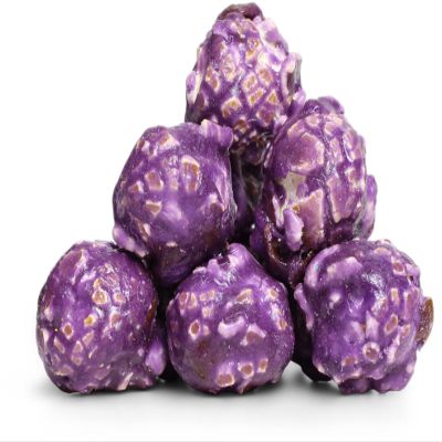 Gourmet Purple Grape Flavored Popcorn by It's Delish, 1 lb bulk Bag | Air Popped Pop Corn Snack - Fruity Purple Themed Candy Confetti | Birthday Party, Events  Gluten Free, Vegan, Kosher