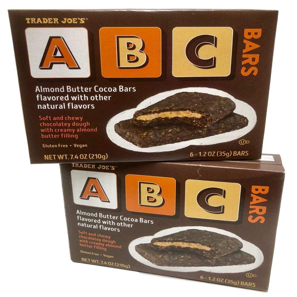 4 Set of 2 - Trader Joe's - ABC Bars 6-1.2 OZ(35g) Bars