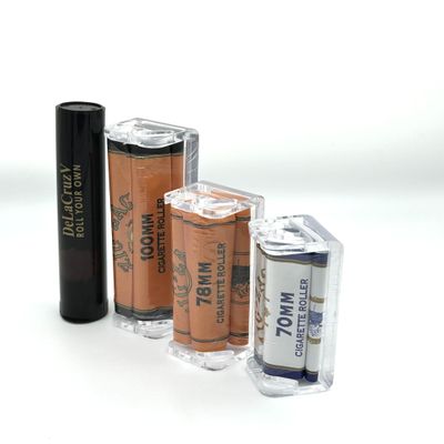 Zig Zag Rolling Machines 3 Packs (100MM,78MM,70MM) with Tube.