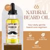 Happy Wife Beard Oil, Minty Tingle Beard Oil for Men, Beard Softener w/Sandalwood, Argan, Jojoba, Mint, Tea Tree Oil, Cucumber & Claryl Sage, Beard Care for Moisturized Skin, 1 oz - Conditioner view 2