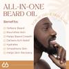 Happy Wife Beard Oil, Minty Tingle Beard Oil for Men, Beard Softener w/Sandalwood, Argan, Jojoba, Mint, Tea Tree Oil, Cucumber & Claryl Sage, Beard Care for Moisturized Skin, 1 oz - Conditioner view 4