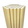 Paper Drinking Straws Disposable Biodegradable Extra Wide 0.5" 1/2 12mm for Boba Smoothies Bubble Tea Pearls Jumbo Milkshake Slushy Thick Shakes, Wedding Birthday Shower Party Supplies, Kraft 50 PCS view 1