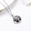BIAIHQIE Cremation Life Tree Stainless Steel Ashes Holder Memorial Necklace Urn Pendant Keepsake Cremation Jewelry Free Engrave view 2