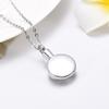 BIAIHQIE Cremation Life Tree Stainless Steel Ashes Holder Memorial Necklace Urn Pendant Keepsake Cremation Jewelry Free Engrave view 3