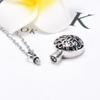 BIAIHQIE Cremation Life Tree Stainless Steel Ashes Holder Memorial Necklace Urn Pendant Keepsake Cremation Jewelry Free Engrave view 4