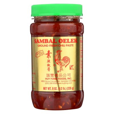 4 Set of 24 - Sambal Oelek Chili Paste - 8 oz