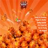 Gourmet Orange Flavored Popcorn by It's Delish, 8 Oz Bulk Bag | Air Popped Pop Corn Snack - Fruity Orange Themed Candy Confetti | Birthday Party, Events  Gluten Free, Vegan, Kosher view 2