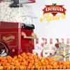 Gourmet Orange Flavored Popcorn by It's Delish, 8 Oz Bulk Bag | Air Popped Pop Corn Snack - Fruity Orange Themed Candy Confetti | Birthday Party, Events  Gluten Free, Vegan, Kosher view 3