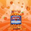 Gourmet Orange Flavored Popcorn by It's Delish, 16 Oz Jumbo Container | Bulk Air Popped Pop Corn Snack - Fruity Orange Themed Candy Confetti  Gluten Free, Vegan, Kosher, 1 Count view 2