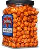 Gourmet Orange Flavored Popcorn by It's Delish, 16 Oz Jumbo Container | Bulk Air Popped Pop Corn Snack - Fruity Orange Themed Candy Confetti  Gluten Free, Vegan, Kosher, 1 Count view 3