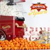 Gourmet Orange Flavored Popcorn by It's Delish  1 lb Bulk Bag | Air Popped Pop Corn Snack - Fruity Orange Themed Candy Confetti | Birthday Party, Events  Gluten Free, Vegan, Kosher view 3