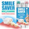 autisticare New Softer Feel Sensory 3-Sided Toothbrush 3-PK | Autism Spectrum Special Needs Asperger's Complete Dental Care Tactile Child Calming Gift Therapy Gum Health Fidget Caregiver Made in USA view 2