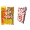 Perfectware - Popcorn 8oz -4ct 8oz Popcorn Portion Packs- (Box of 4 Portion Packs) & Popcorn Bag 125ct (Pack of 1) view 1