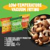 The Daily Good Shiitake Crisps -3-Pack Mushroom Chips, Gluten-Free, Non-GMO, Original, Wasabi, and Mexican Chili Flavors, Vegan Food and Snacks,0.2 lbs view 2