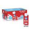 Blue Valley Shelf Stable Whole Milk Boxes with Vitamin D - no refrigeration needed 8 oz Singles (24 Pack) kosher Cholov Yisroel, UHT Pasteurized Tetra Pak Carton. view 1