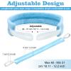 Sosation 15 Pcs Tracheostomy Tube Holder Adjustable Tracheostomy Supplies Tube Holder Soft Reusable Care Kits for Men and Women, One Size Fits Most People view 2
