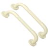 12 Inch Anti Slip Shower Grab Bar Handle Beige White, ZUEXT Stainless Steel Bathroom Grab Bar, Knurled Bathroom Balance Bar, Safety Hand Rail Support,Handicap Elderly Injury Senior Assist Bath Handle view 1