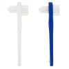 FOMIYES Dual Head Brush 2pcs Set T-Shaped Handle Soft Nylon Bristles Cleaning Tools for False view 1
