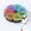 Weekly Pill Organizer, Seven Day Pill Box , Large Capacity Compartments Pill Containers, Portable Travel Medicine Case for Supplements, Vitamins and Fish Oils view 4
