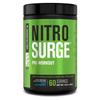 Jacked Factory NITROSURGE Pre Workout Supplement - Energy Booster, Instant Strength Gains, Clear Focus, & Intense Pumps - NO Booster & Powerful Preworkout Energy Powder - 60 Servings, Blue Raspberry view 1