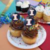 GRAPHICS & MORE University of Illinois Fighting Illini Logo Cupcake Picks Toppers Decoration Set of 6 view 4