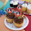 GRAPHICS & MORE University of Illinois Secondary Cupcake Picks Toppers Decoration Set of 6 view 4