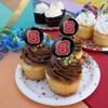 GRAPHICS & MORE NC State Secondary Logo Cupcake Picks Toppers Decoration Set of 6 view 4