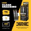 FATTY Meat Sticks, Made with Grass Fed Beef, Pork Raised Without Antibiotics, 13g Protein Per Stick, Original, Valentine's Day Gift For Him, 2 oz. (Pack of 5) view 4