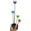 6 Pc Extendable Telescoping Metal Back Itching Scratcher Hand Massager Keychain view 4