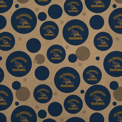 GRAPHICS & MORE California State University Bakersfield Roadrunners Logo Premium Kraft Gift Wrap Wrapping Paper Roll