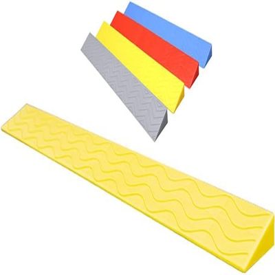 MOFOCO Plastic with Anti-Slip Lines Threshold Ramp Sweeping Robot Dedicated Triangle Ramps for Thresholds Doorways and Bathroom (Color : D, Size : 100 * 13 * 6cm)