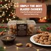 Premium Hand Roasted Cinnamon Glazed Cashews | Plant-Based Delicious Sweet Crunchy Snack with a mouthwatering flavor| Perfect for Gifting Baking Adventures Parties | Power packed with Nutrients in 4 oz. Clamshells| Proudly Made in USA by Milkylicious view 4
