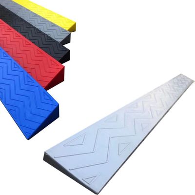 MOFOCO Indoor Threshold Ramps, Doorways Curb Ramp Portable Free Cut Wheelchair Ramp Step Mat 1-6.5cm Rise Channel for Sweeping Robot Bicycles Scooters (Color : A, Size : 100 * 13 * 6.5cm)