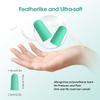 Ultra Soft Ear Plug for Sleeping, 120 PCs High Noise Cancelling Earplug with Aluminum Case, Industrial-Grade Hearing Protection Earplug for Snoring/Working/Studying/Side Sleeper, Slow Rebound view 3