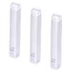 Dakoufish Plastic Straw Carrying Case,3Packs Reusable Collapsible Boxes for 5-8 Inch Straight Drinking Straws Storage Perfect for Travel, Gifts. view 1
