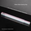 Dakoufish Plastic Straw Carrying Case,3Packs Reusable Collapsible Boxes for 5-8 Inch Straight Drinking Straws Storage Perfect for Travel, Gifts. view 2
