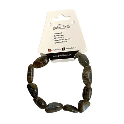 VIE Tumbled Bracelet (Labradorite)
