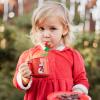 24 PCS Christmas Party Favors Drinking Straws Reusable Xmas Plastic Straw with Cartoon Decoration for Kids Christmas Party Supplies for New Year, Christmas, Birthday Party, 8 Styles view 4