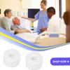 1 Pair Foot Pillows for Pressure Sores, Heel Protection for Soreness and Cure, Sponge Cushions Pressure Sores Foot Ring and Hand Ring, Heel Cushions, Heel Protector Pillows, One Size (White) view 3