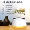 Brown Noise Sound Machine with 30 Soothing Sounds 12 Colors Night Light White Noise Machine for Adults Baby Kids Sleep Machines Memory Function 36 Volume Levels 5 Timers for Home Office Travel view 2