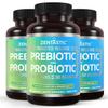 Zentastic Probiotics & Prebiotics Supplement - 50 Billion CFU - for Men & Womens Immune & Digestive Health - 16 Strains - Shelf Stable - 180 Delayed Release Veggie Capsules view 1