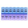 Pill Organizer 7 Day Am/Pm, 2 Times a Day Large Weekly Pill Box, Large Pill Box, Portable Travel Daily Pill Case for Vitamin, Fish Oil and Supplements view 1