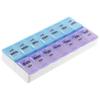 Pill Organizer 7 Day Am/Pm, 2 Times a Day Large Weekly Pill Box, Large Pill Box, Portable Travel Daily Pill Case for Vitamin, Fish Oil and Supplements view 2