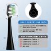 Sonic Replacement Toothbrush Heads Compatible with Waterpik Complete Care 9.0 (CC-01CD012-2) and 5.0 (WP-862, WP-872, WP-877, WP-882, WP-892) Electric Toothbrush,5 Count (Black) view 2