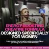 Creatine for Women Athletes, Burn Fat, Pre-Workout, Fitness, Instant Energy, Muscle Tone, Aerobics, Endurance, Cycling, Running & Stamina. Muscle Without Bulk, Amino Acids, Vitamins. Cherry view 2