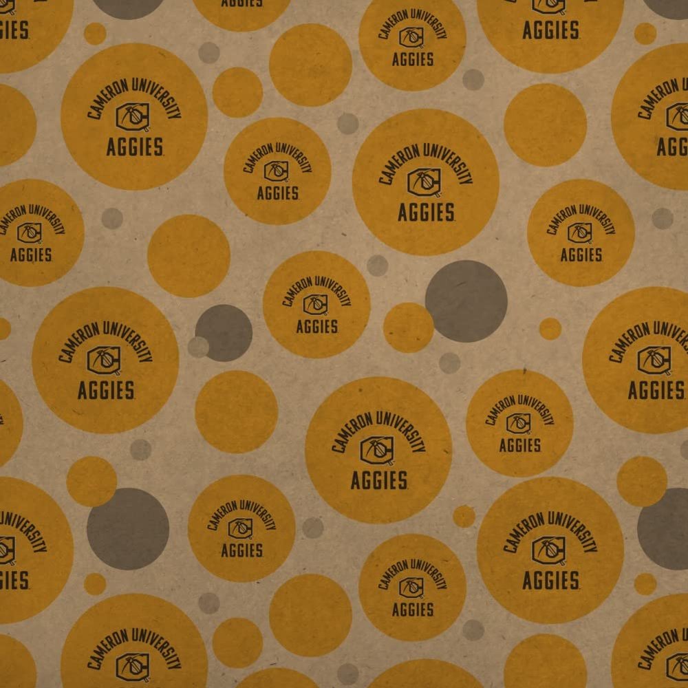 GRAPHICS & MORE Cameron University Aggies Logo Premium Kraft Gift Wrap Wrapping Paper Roll